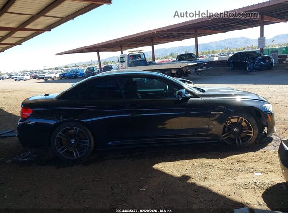 WBS3U9C52HP970666 2017 BMW M4 Черный Вид задней части салона