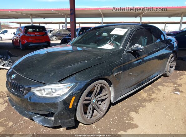 WBS3U9C52HP970666 2017 BMW M4 Черный Передняя левая четверть