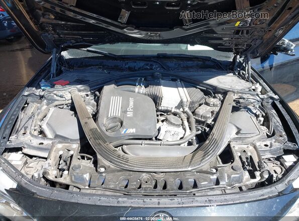 WBS3U9C52HP970666 2017 BMW M4 Черный Вид сзади