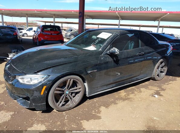 WBS3U9C52HP970666 2017 BMW M4 Черный Вид спереди