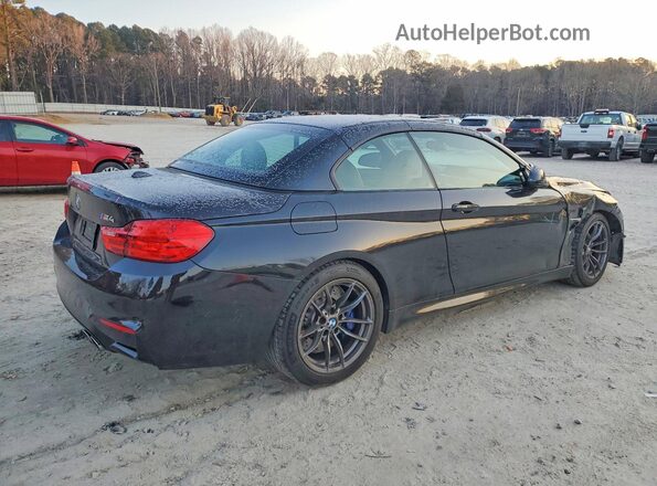 WBS3U9C55HP970595 2017 BMW M4 Black Задня права чверть