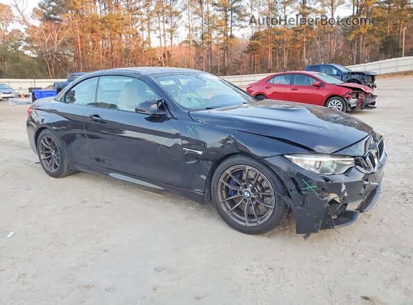 WBS3U9C55HP970595 2017 BMW M4 Black Передня права чверть