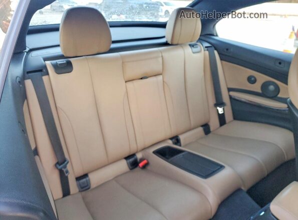 WBS3U9C55HP970595 2017 BMW M4 Black Вид задніх сидінь