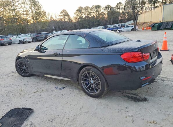 WBS3U9C55HP970595 2017 BMW M4 Black Задня ліва чверть