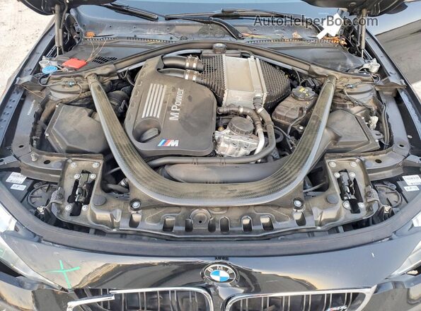 WBS3U9C55HP970595 2017 BMW M4 Black Вид задньої частини салону