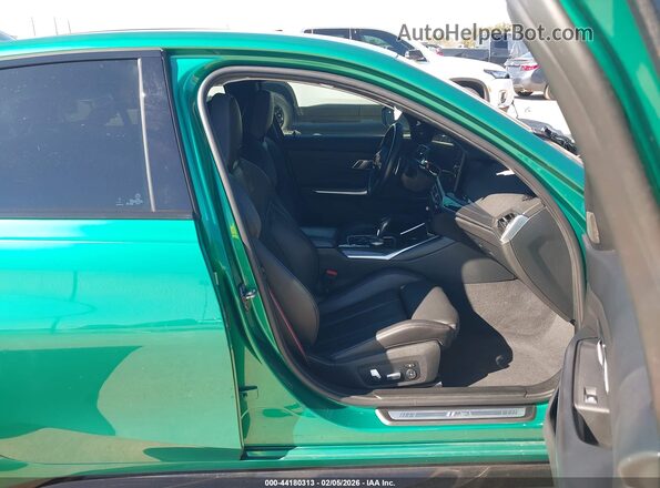 WBS43AY05PFN58994 2023 BMW M3 Green Սալոնի դիմացի տեսք