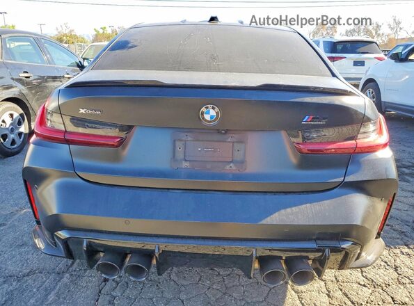 WBS43AY05RFS14505 2024 BMW M3 Black Vista trasera