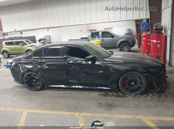 WBS43AY07PFP64494 2023 BMW M3 Black უკანა სალონის ხედი