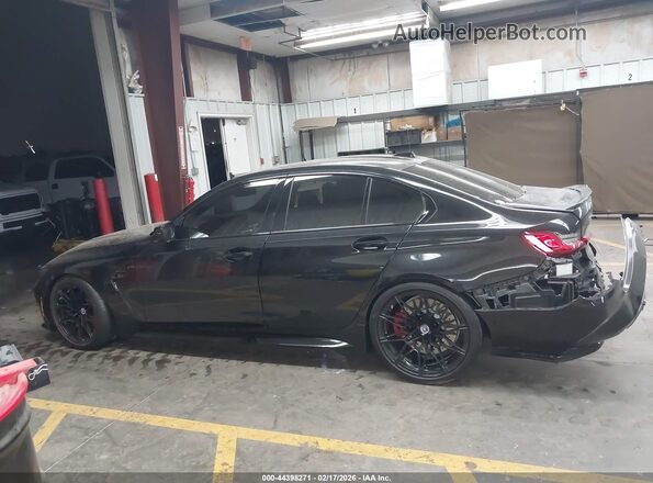 WBS43AY07PFP64494 2023 BMW M3 Black სალონის 360-გრადუსიანი ხედი