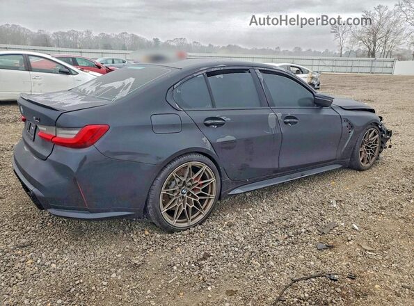 WBS43AY08NFM38006 2022 BMW M3 Black Trasero derecho