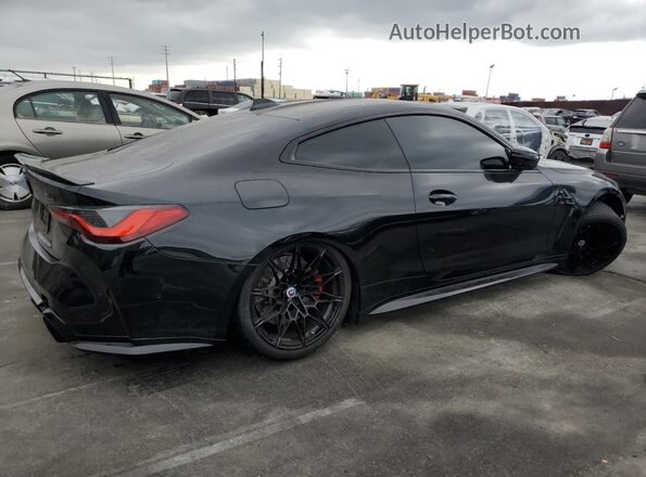 WBS43AZ02PCL58509 2023 BMW M4 Black Trasero derecho