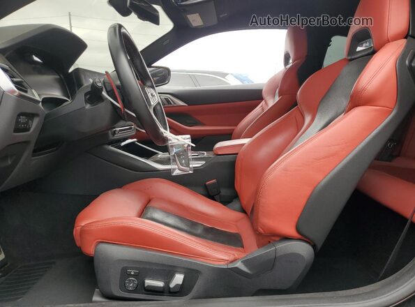 WBS43AZ02PCL58509 2023 BMW M4 Black Vista interior delantera