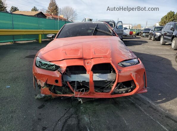 WBS43AZ04NCL08398 2022 BMW M4 Red 