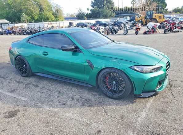 WBS43AZ05RCP50712 2024 BMW M4 Green Vista frontal