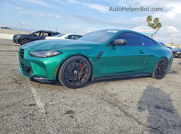 WBS43AZ05RCP50712 2024 BMW M4 Green Trasero izquierdo