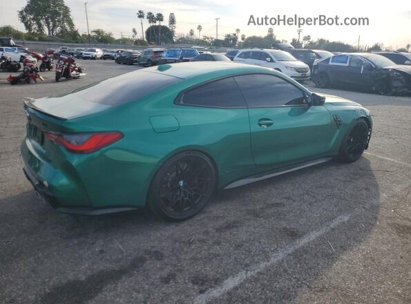 WBS43AZ05RCP50712 2024 BMW M4 Green Delantero derecho