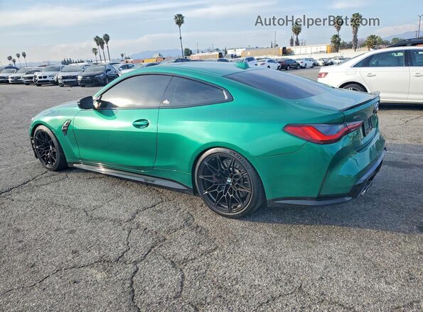 WBS43AZ05RCP50712 2024 BMW M4 Green Trasero derecho