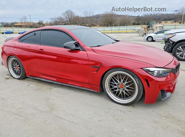 WBS4Y9C05LFJ77020 2020 BMW M4 Red Front right