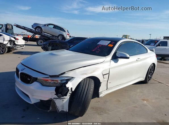WBS4Y9C06LFJ21779 2020 BMW M4 White Front left