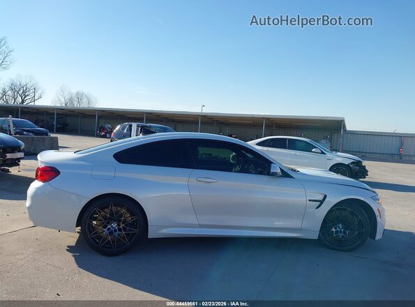WBS4Y9C06LFJ21779 2020 BMW M4 White Rear interior view
