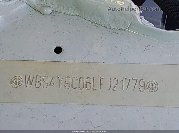 WBS4Y9C06LFJ21779 2020 BMW M4 White 