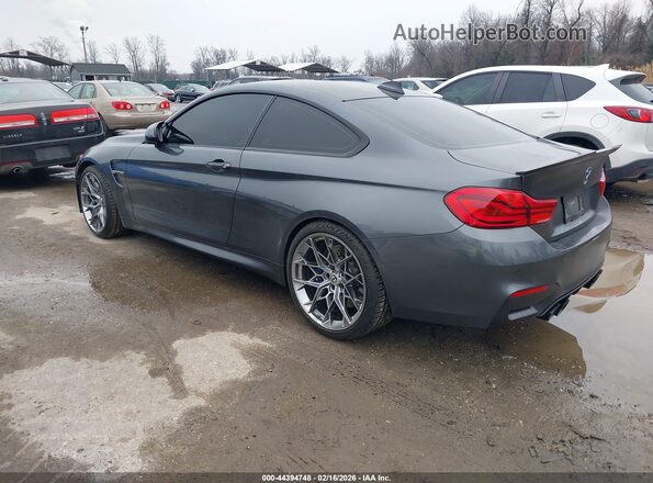 WBS4Y9C50JAC87675 2018 BMW M4 Gray უკანა მარცხენა
