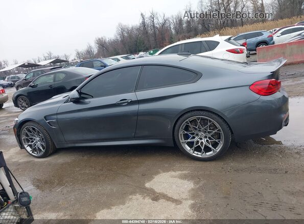 WBS4Y9C50JAC87675 2018 BMW M4 Gray სალონის 360-გრადუსიანი ხედი