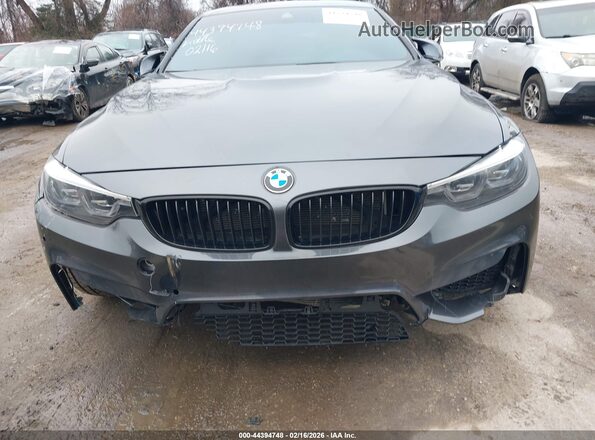 WBS4Y9C50JAC87675 2018 BMW M4 Gray წინა ხედი
