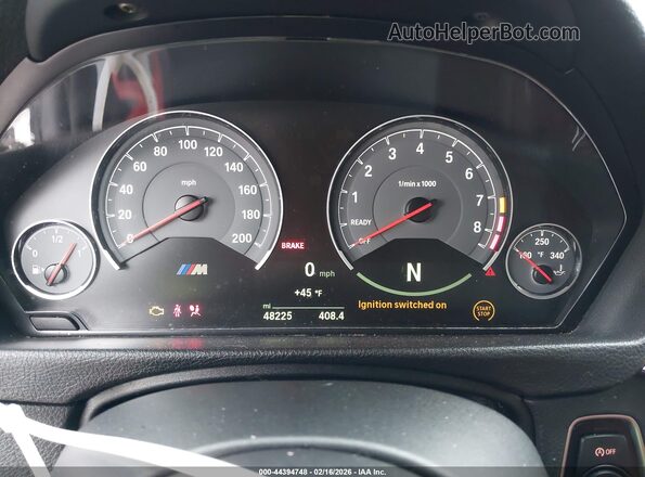 WBS4Y9C50JAC87675 2018 BMW M4 Gray უკანა სავარძლების ხედი