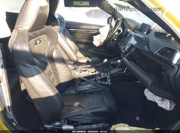 WBS4Y9C51JAA85802 2018 BMW M4 Gold Սալոնի դիմացի տեսք