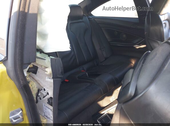WBS4Y9C51JAA85802 2018 BMW M4 Gold VIN կոդի պիտակի տեսք