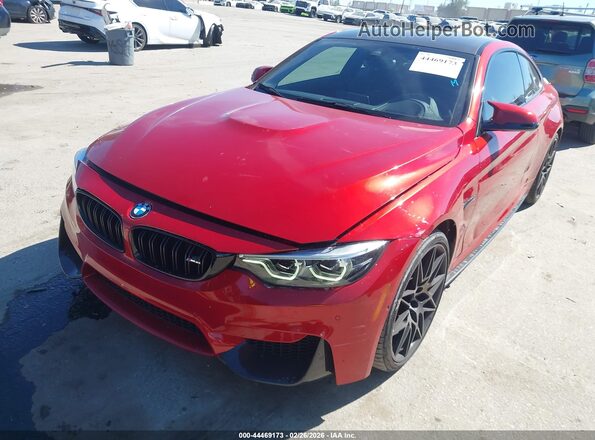 WBS4Y9C53JAA85865 2018 BMW M4 Orange 