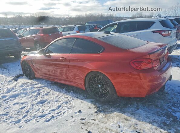 WBS4Y9C53JAC87461 2018 BMW M4 Orange 
