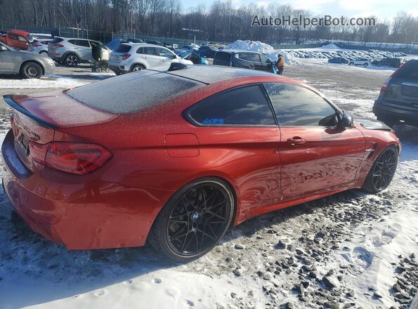 WBS4Y9C53JAC87461 2018 BMW M4 Orange 