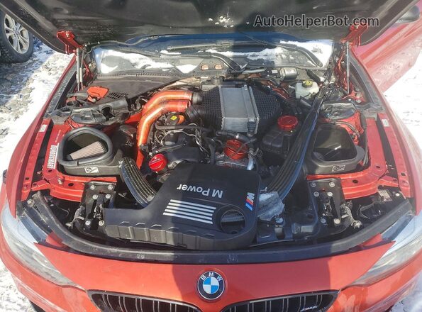 WBS4Y9C53JAC87461 2018 BMW M4 Orange 