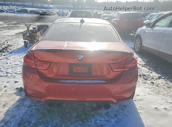 WBS4Y9C53JAC87461 2018 BMW M4 Orange 