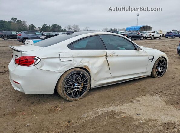 WBS4Y9C57JAC87155 2018 BMW M4 White Tył prawy