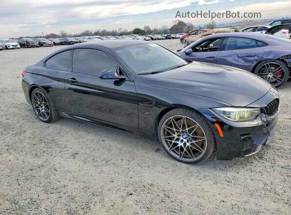 WBS4Y9C5XJAC86775 2018 BMW M4 Black Przód prawy