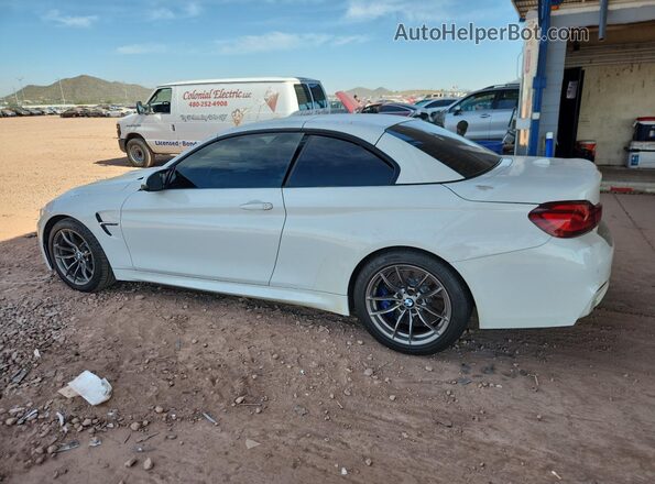 WBS4Z9C07L5R43784 2020 BMW M4 White Հետևի ձախ