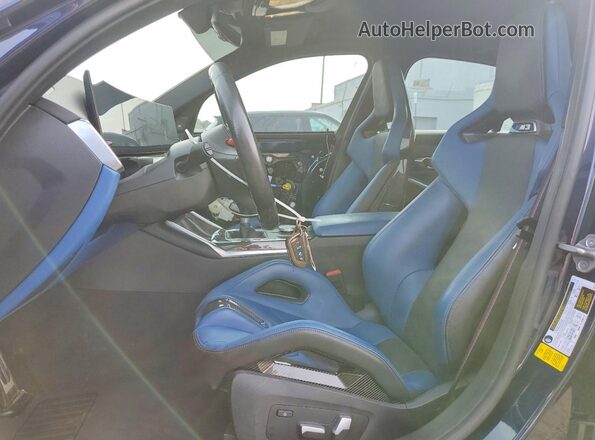 WBS53AY09RFR65899 2024 BMW M3 Blue Front interior view