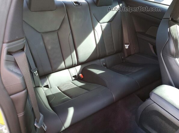 WBS53AZ00MCF87693 2021 BMW M4 Green უკანა სავარძლების ხედი
