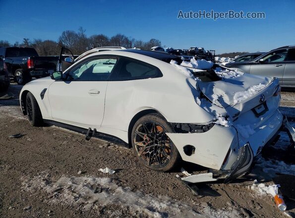 WBS53AZ04MCG92043 2021 BMW M4 White Հետևի ձախ