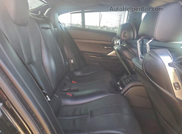 WBS6E9C50GGF92603 2016 BMW M6 Black Vista de los asientos traseros