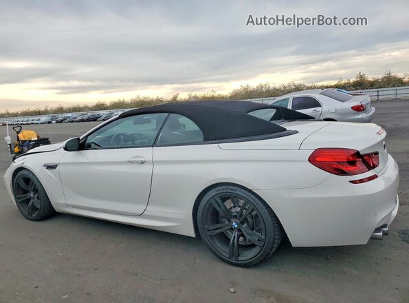 WBS6G9C53GD932044 2016 BMW M6 White Rear left