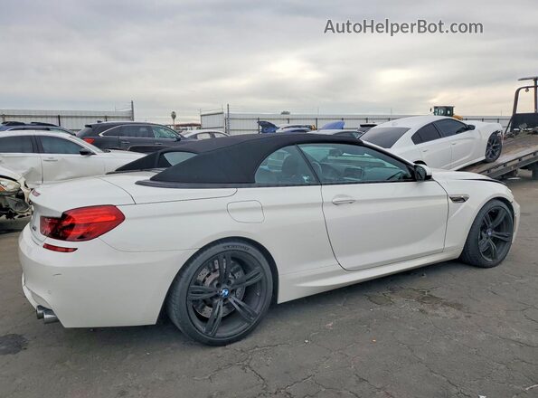 WBS6G9C53GD932044 2016 BMW M6 White Rear right