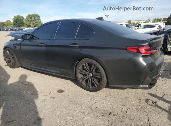 WBS83CH02NCK79708 2022 BMW M5 Black 