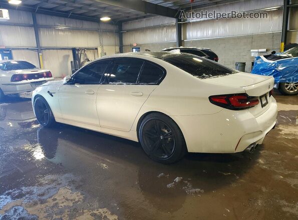 WBS83CH03PCL49056 2023 BMW M5 White Trasero izquierdo