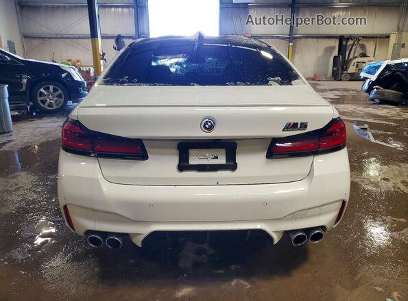 WBS83CH03PCL49056 2023 BMW M5 White Vista trasera