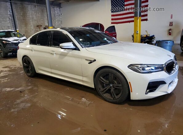 WBS83CH03PCL49056 2023 BMW M5 White Delantero derecho