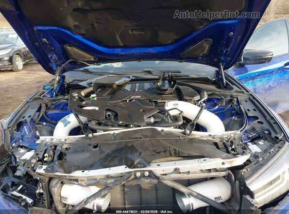 WBS83CH06PCL40075 2023 BMW M5 Blue Հետևի տեսք